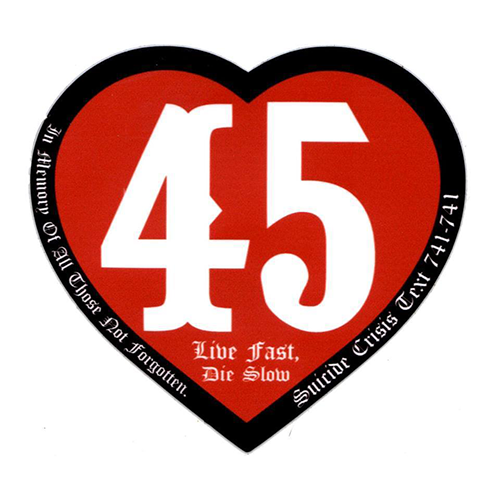 45 Sticker | Foundation 45